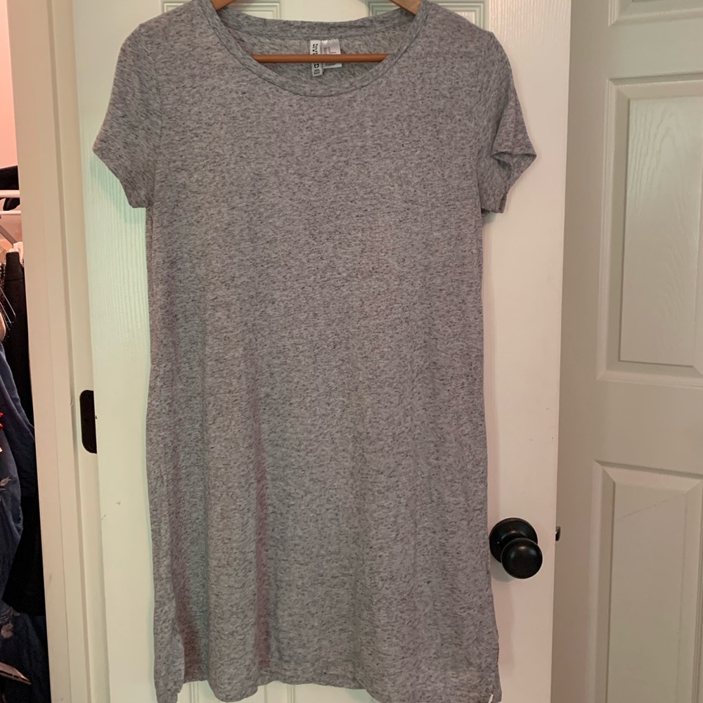 H&M Grey T-shirt Dress